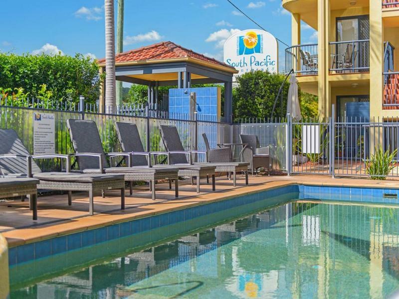 South Pacific Apartments Port Macquarie Eksteriør bilde